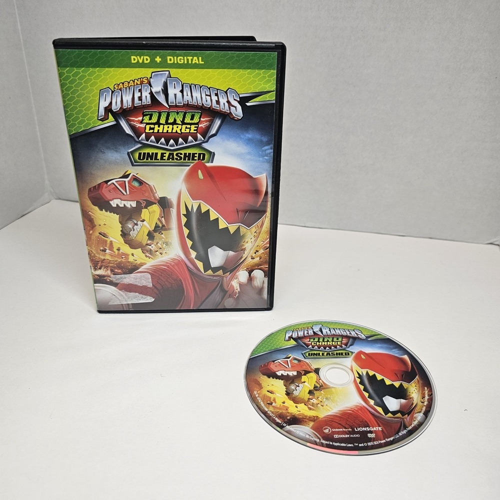 Power‎ Rangers Dino Charge Unleashed (DVD, 2015)